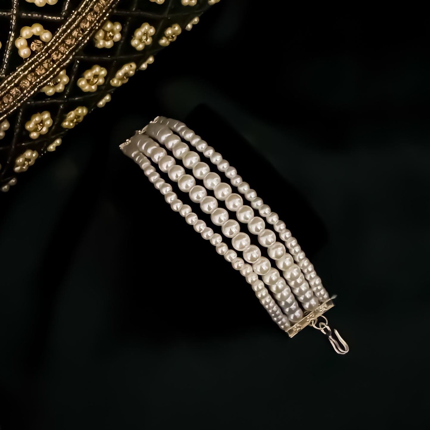 Meesha Pearl Bracelet