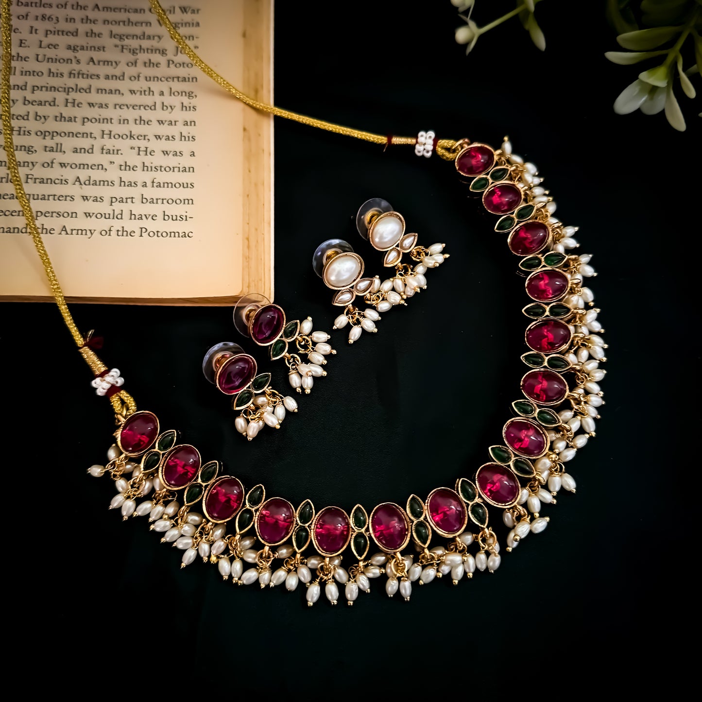 Madhumita 2 In 1 Reversible Necklace Set
