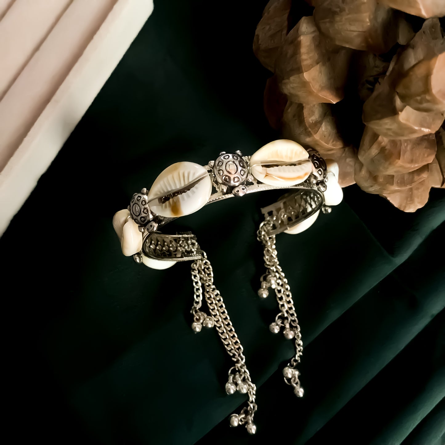 Aqua Shell Bracelet