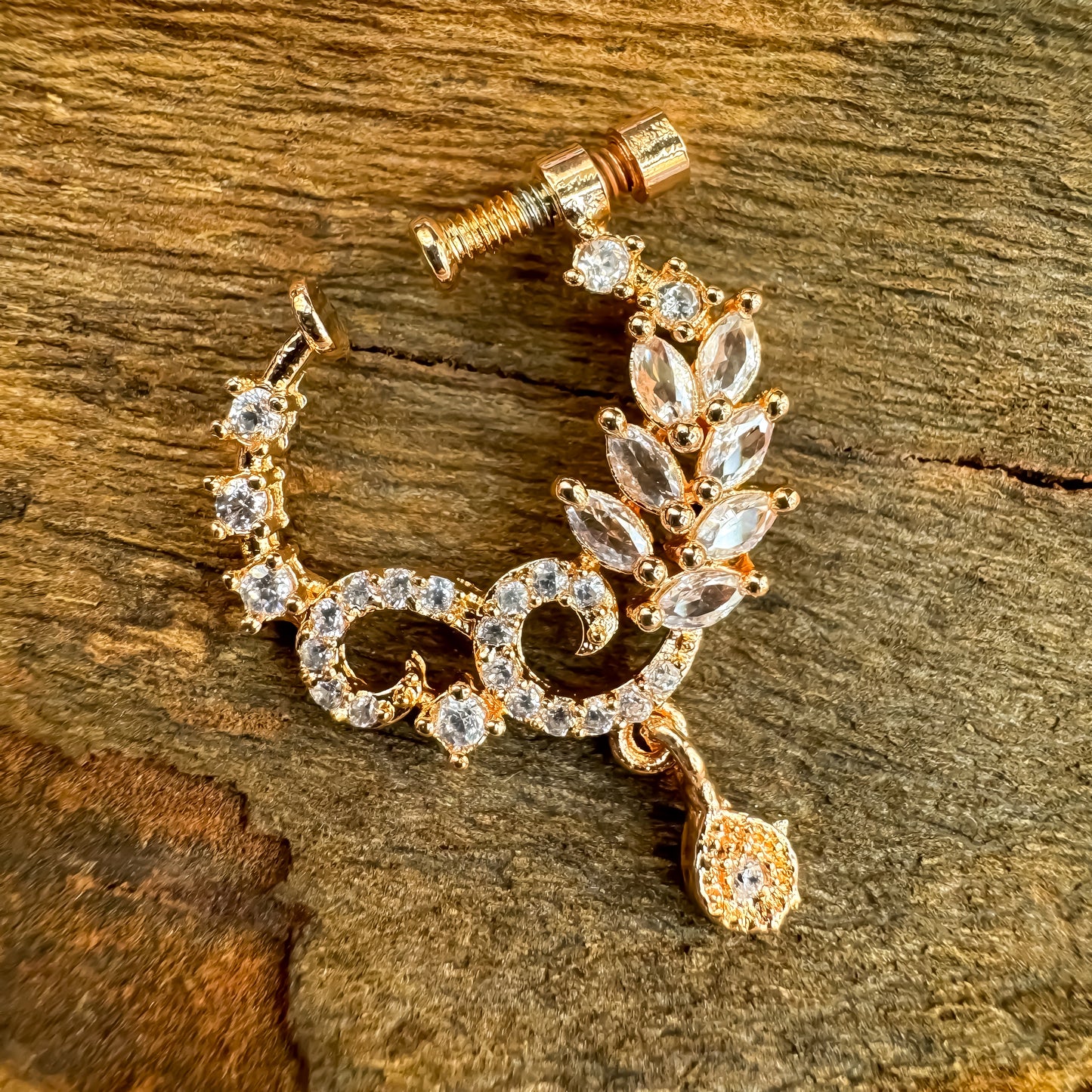 Alan Rose Gold AD Nose Clips (Nath)
