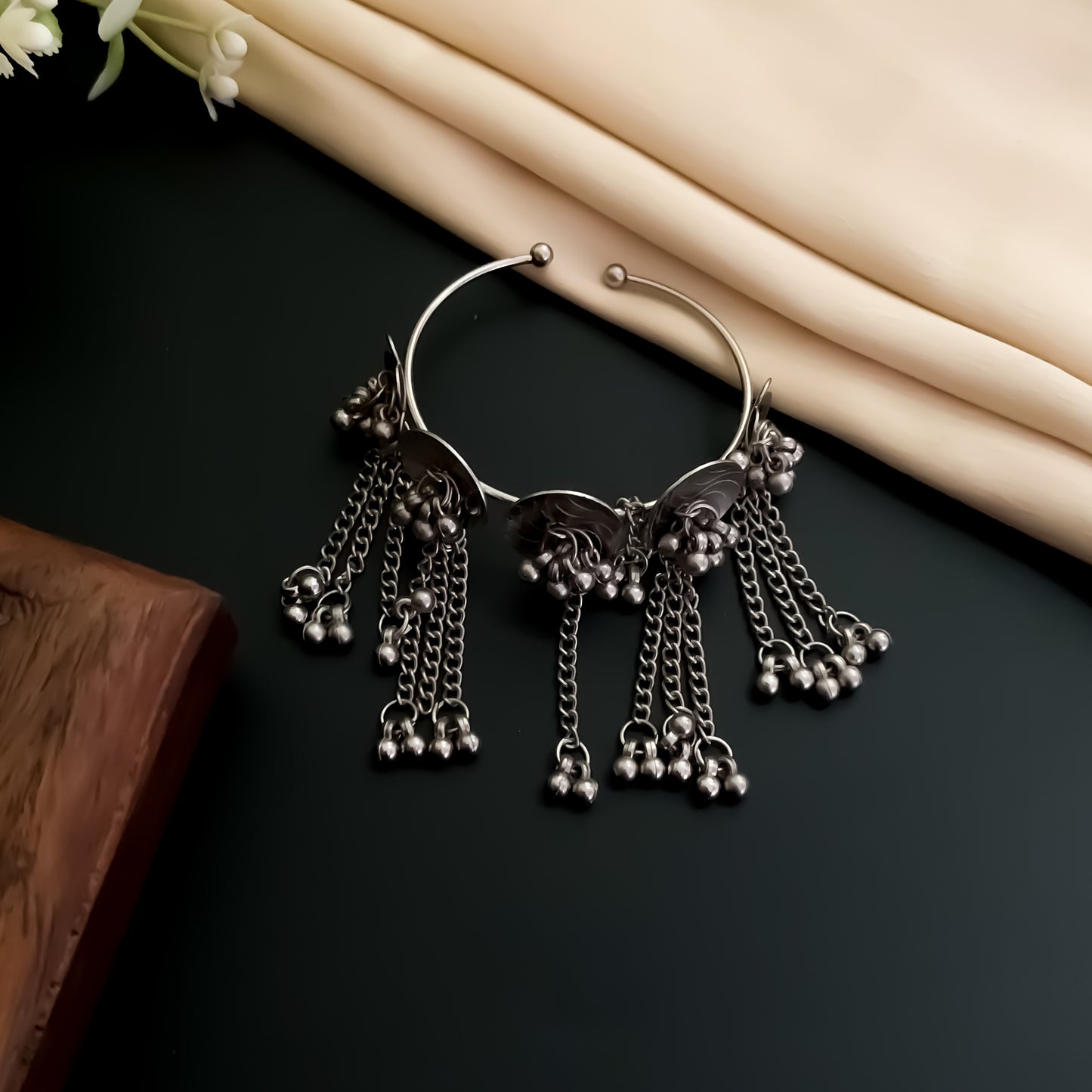 Ragini Ghungroo Adjustable Bracelet/Kada