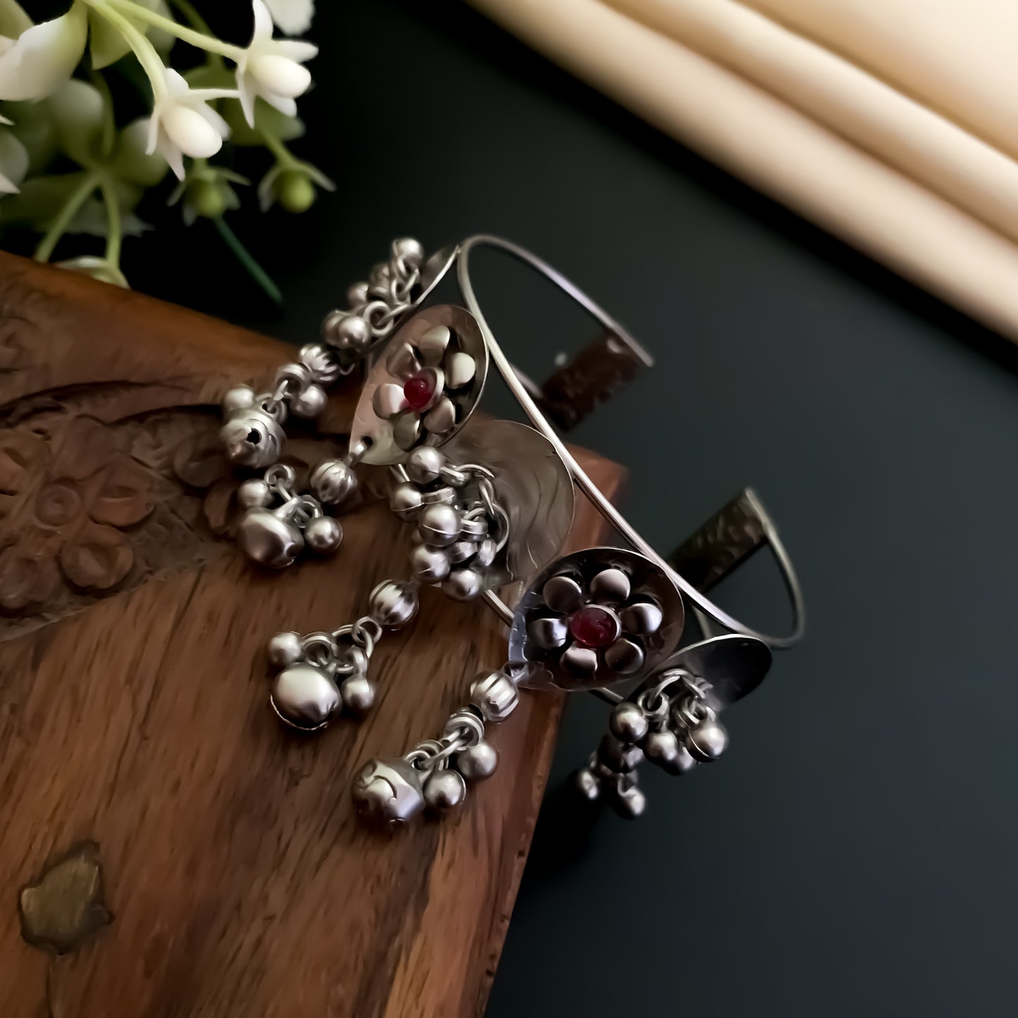 Manjari Ghungroo Adjustable Bracelet/Kada