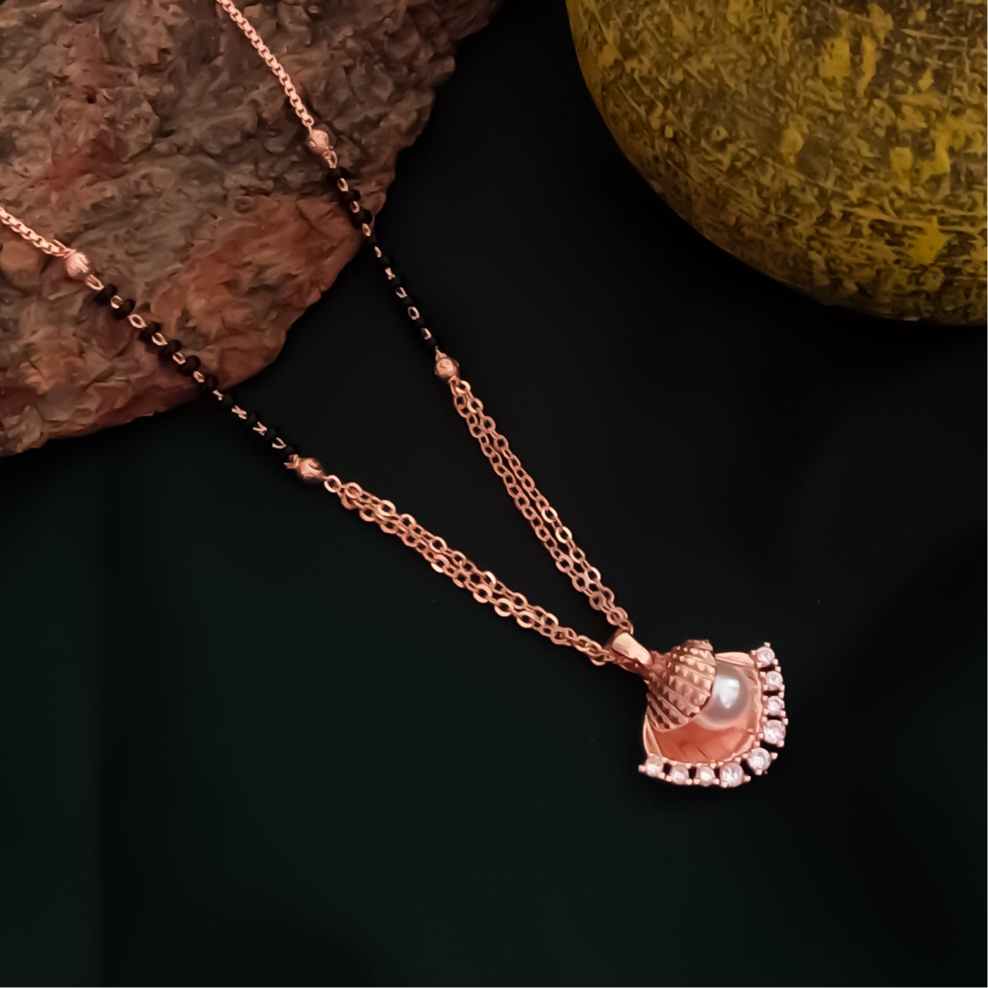 Sea Shell AD Mangalsutra