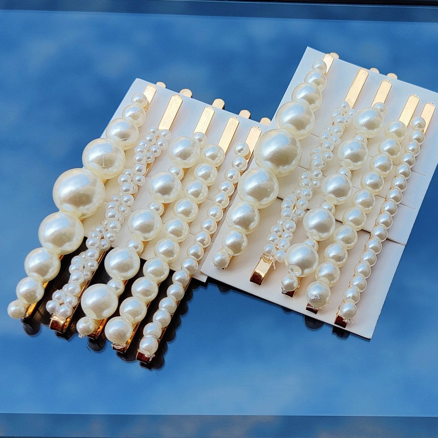 Pearl Korean Clip Set of 5