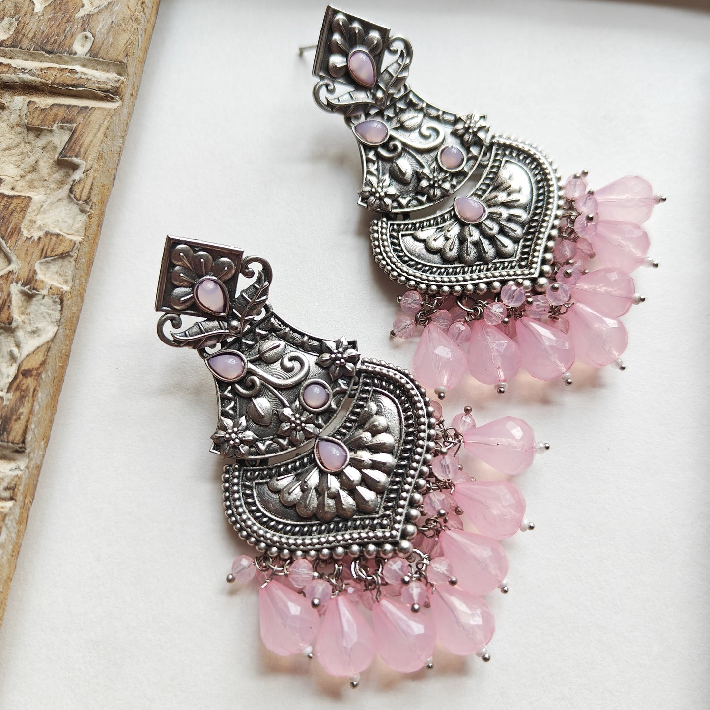 Soha Pearl Chandbali Earrings