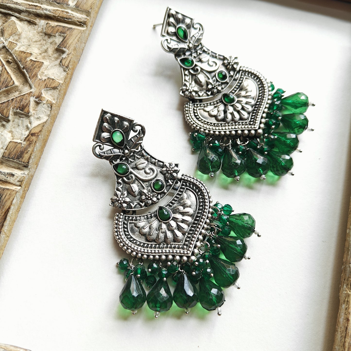 Soha Pearl Chandbali Earrings