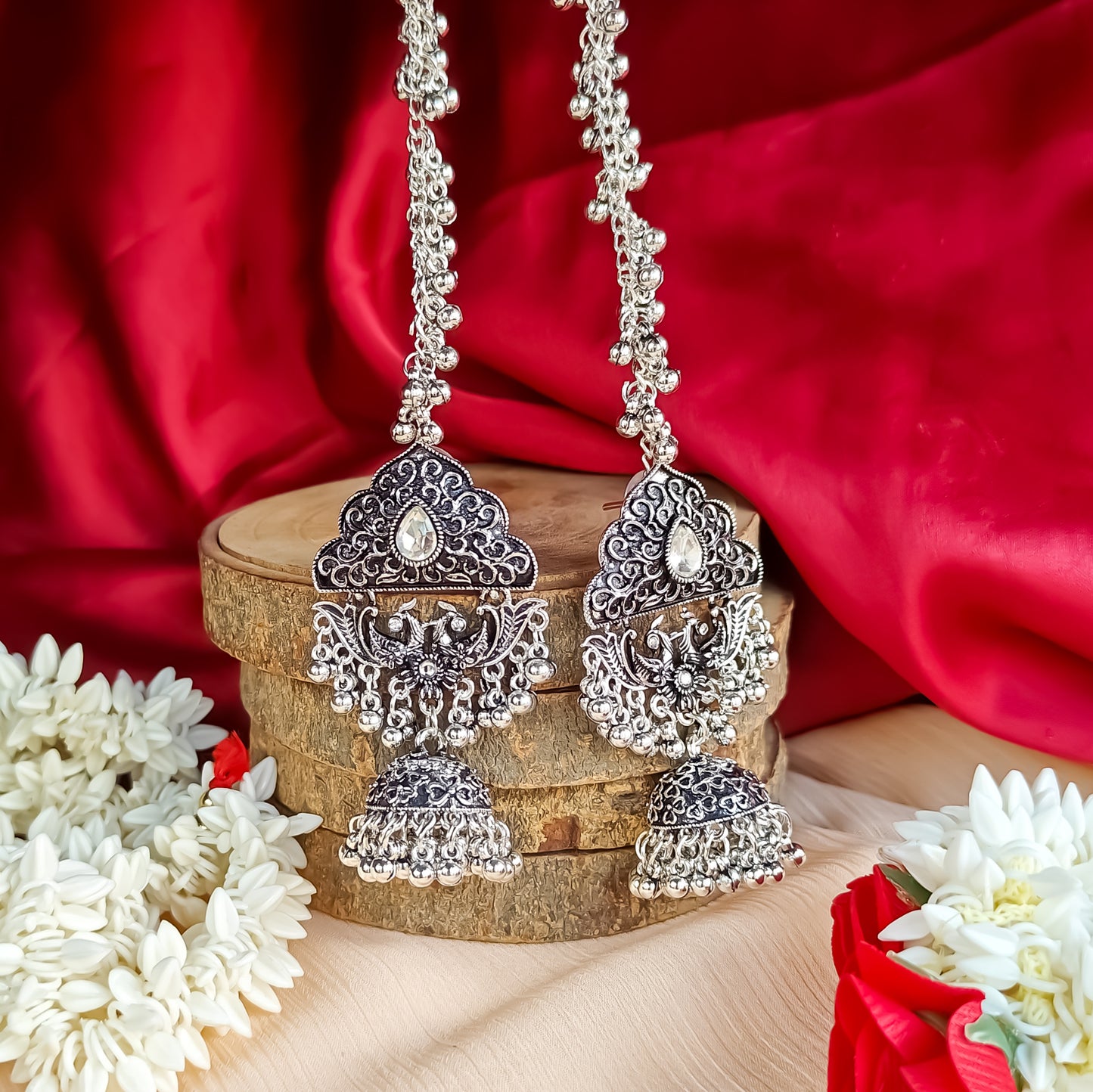 Kirati Jhumka Earrings with Sahara