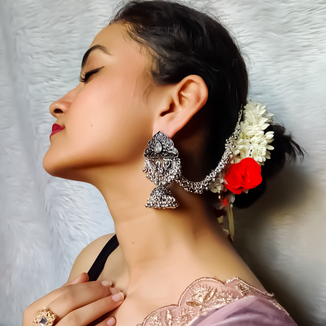 Kirati Jhumka Earrings with Sahara