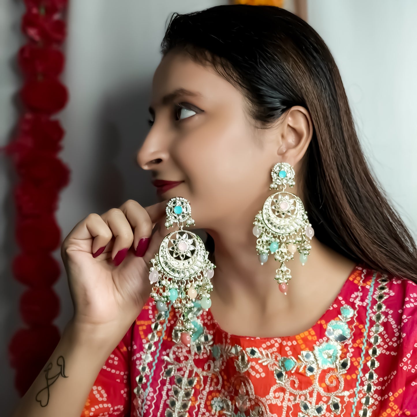 Maaya Chandbali Earrings