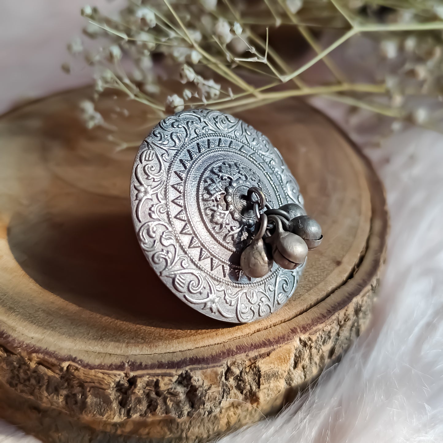 Vintage Ghughroo Adjustable Ring