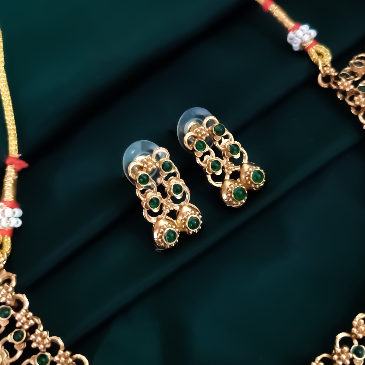 Vriddhi Necklace Set - Green