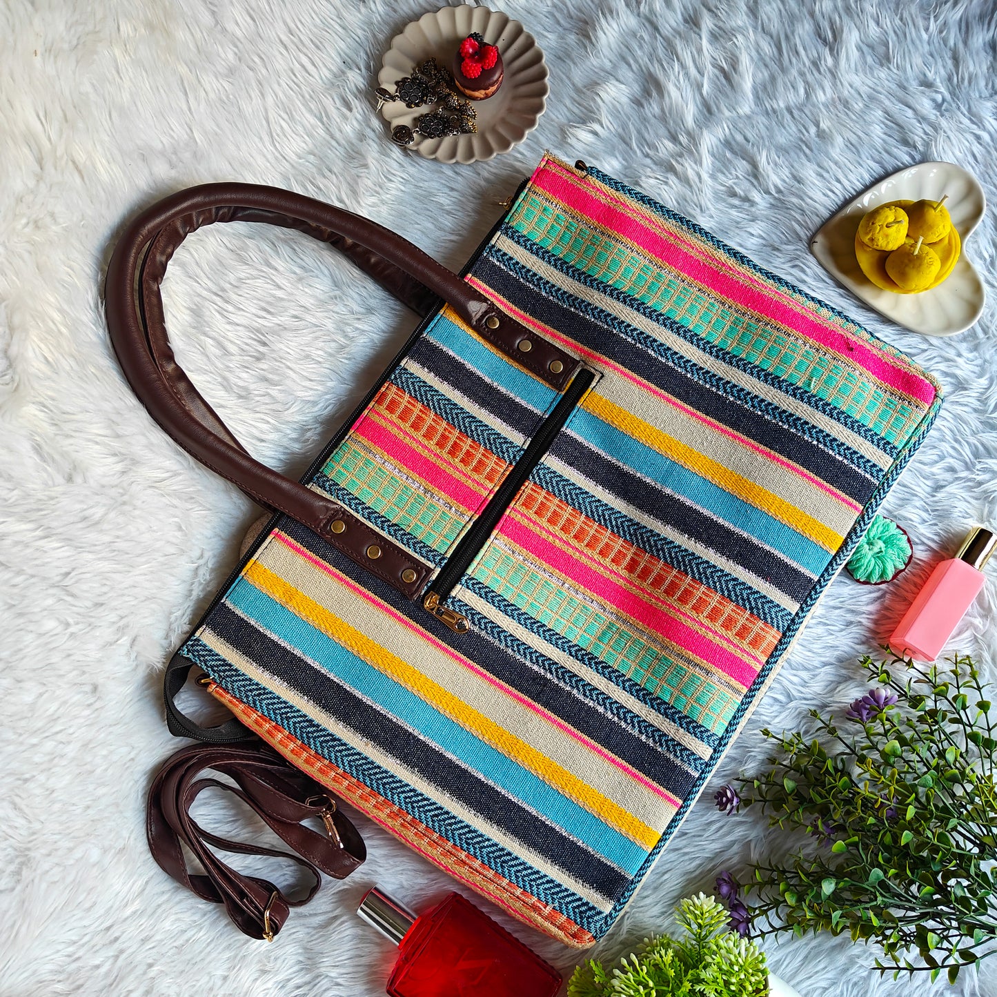 Diana Laptop Bag- Pastel Hue