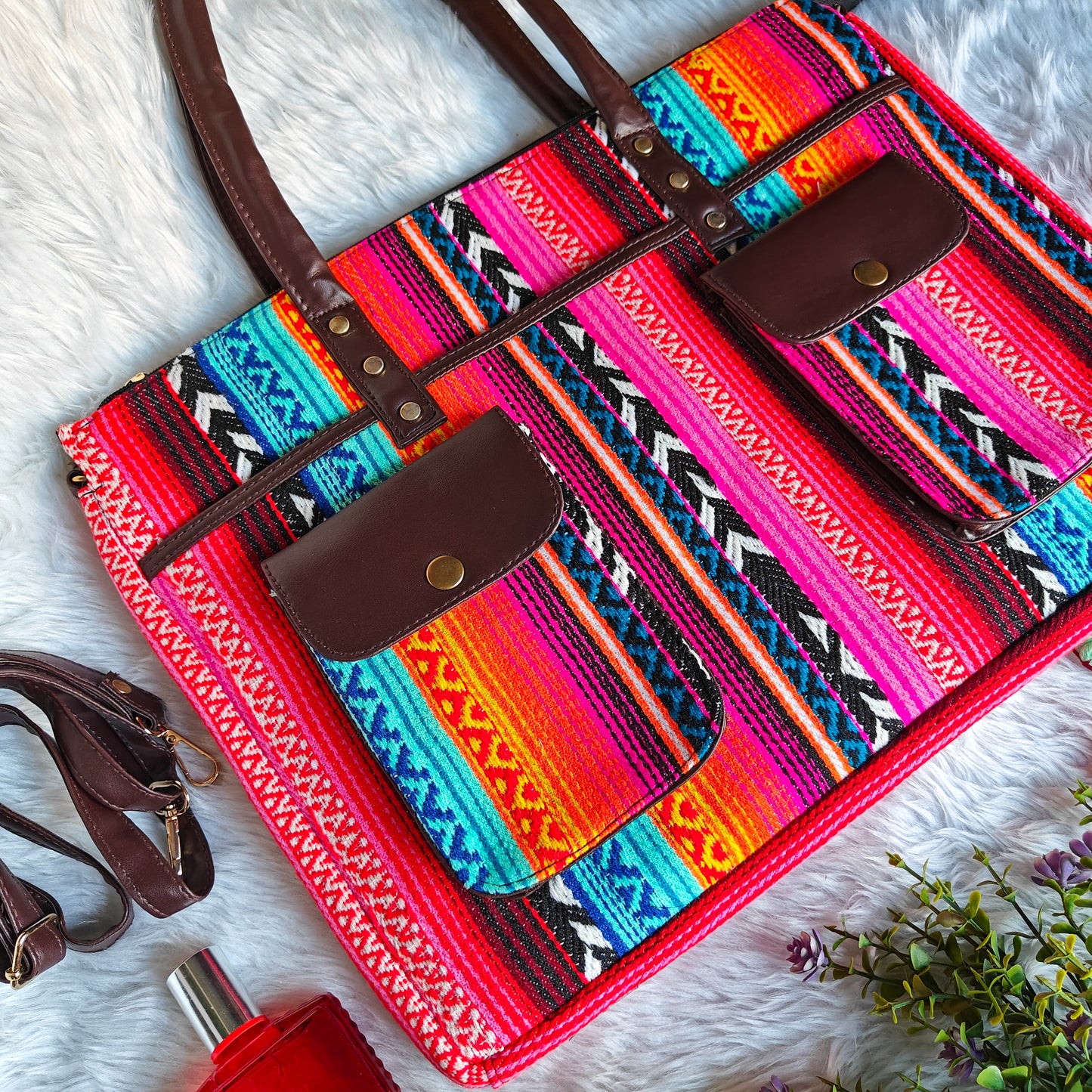 Diana Laptop Bag- Rainbow Hue