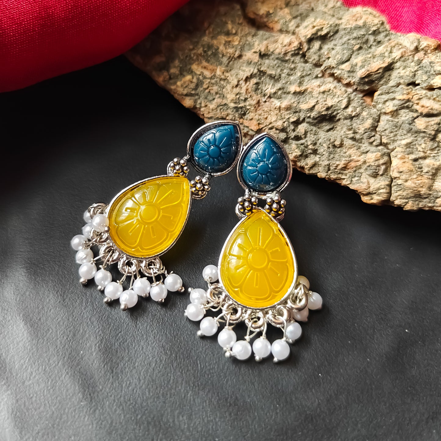 Candy Leaf Drop Daily Wear Earrings