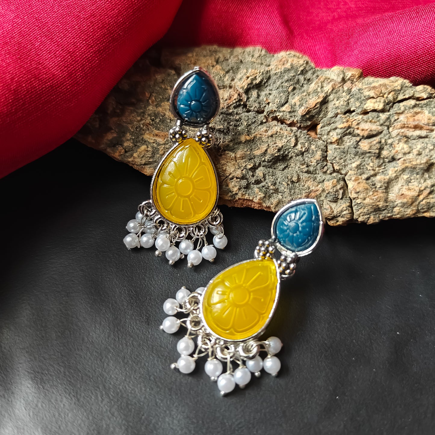Candy Leaf Drop Daily Wear Earrings