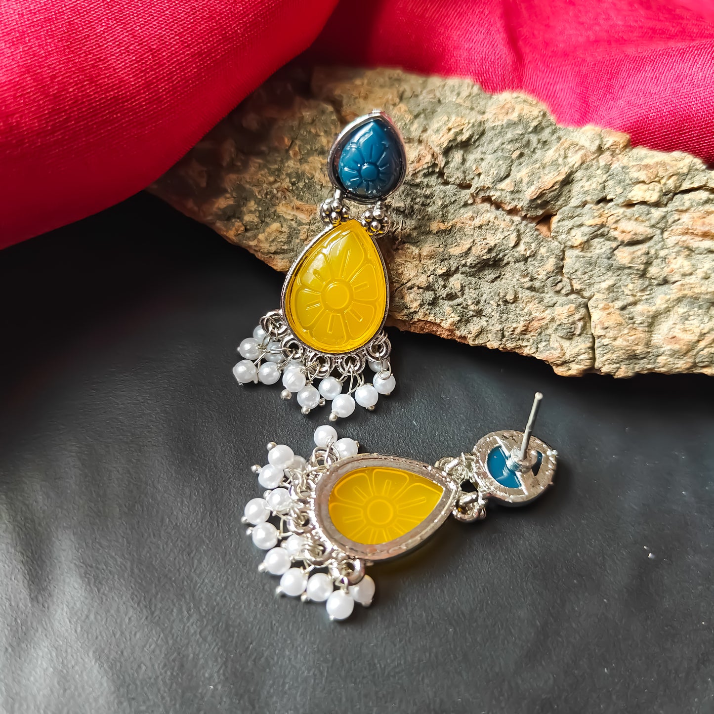 Candy Leaf Drop Daily Wear Earrings