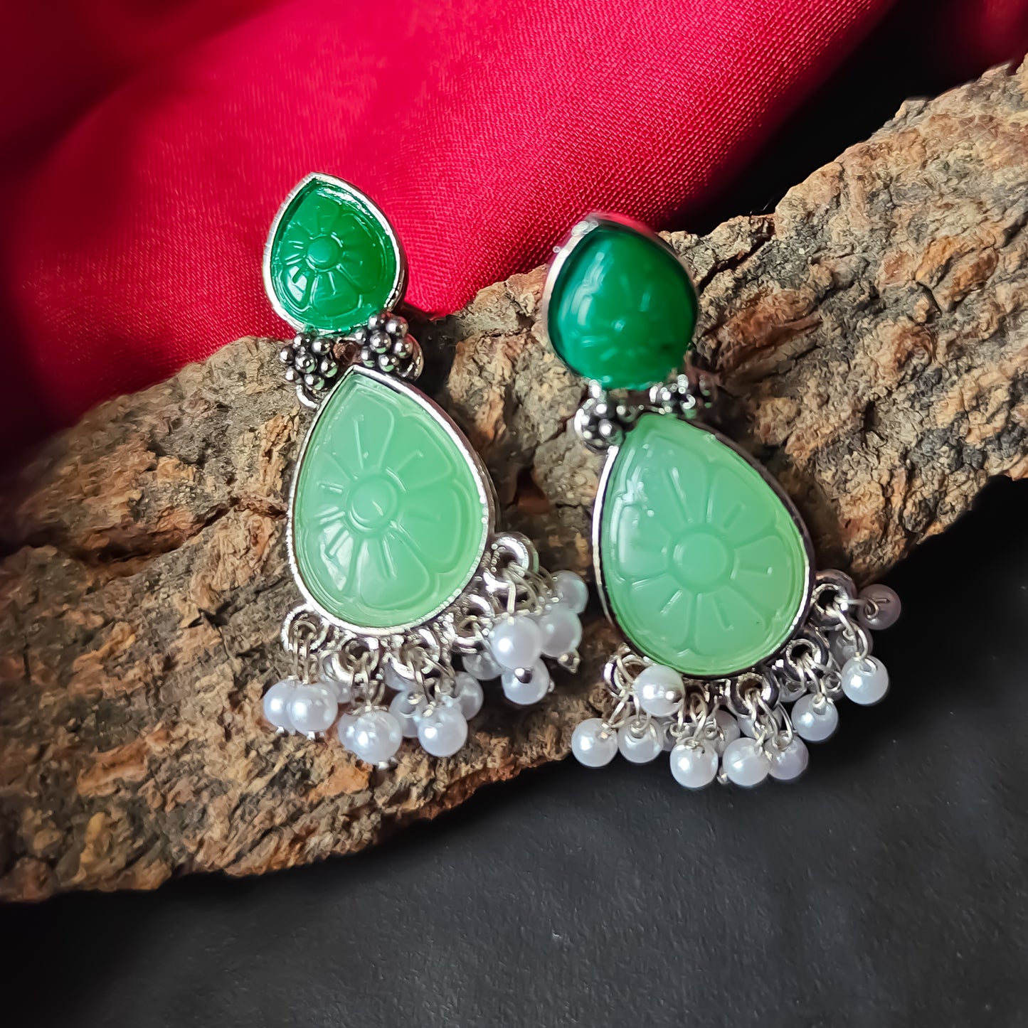 Candy Leaf Drop Daily Wear Earrings