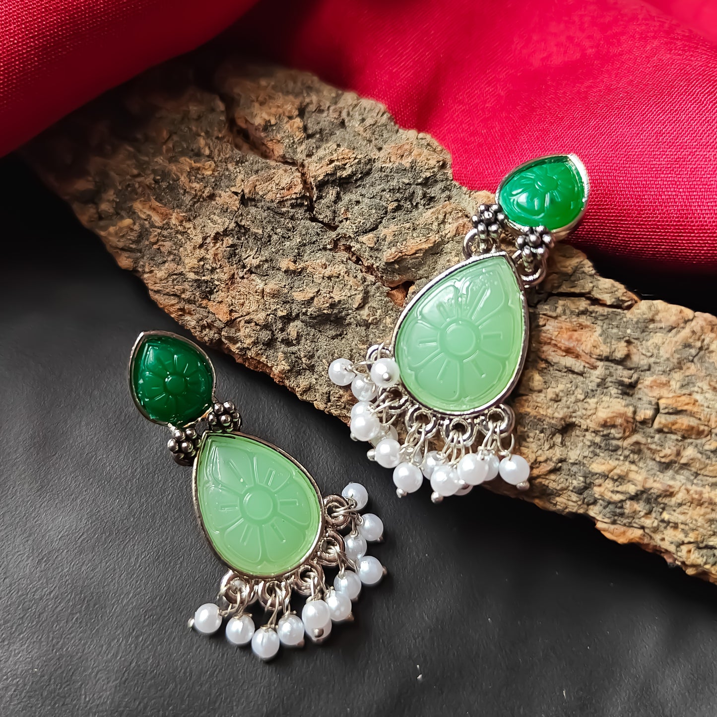 Candy Leaf Drop Daily Wear Earrings