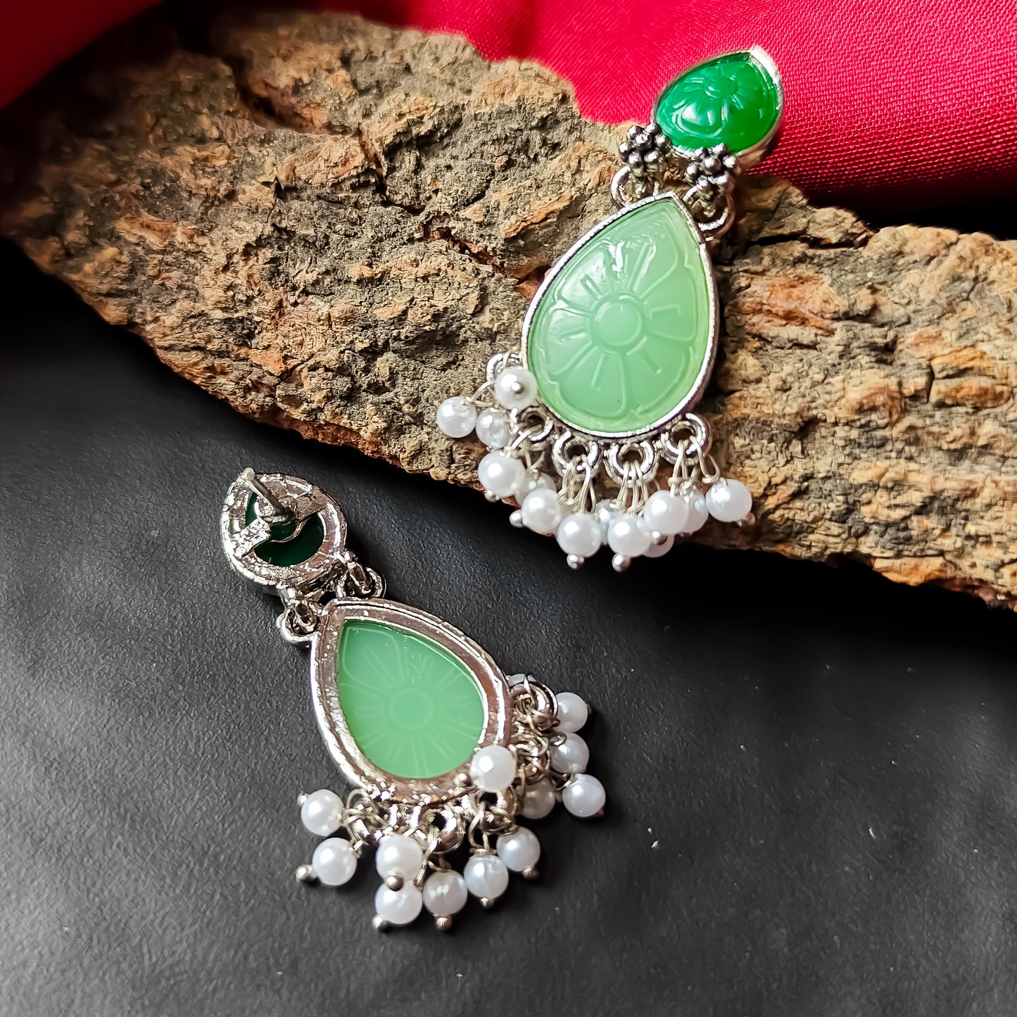 Candy Leaf Drop Daily Wear Earrings