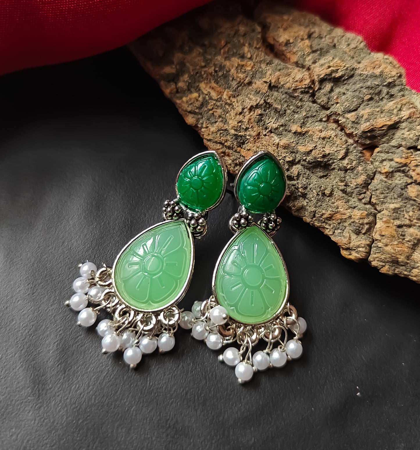 Candy Leaf Drop Daily Wear Earrings