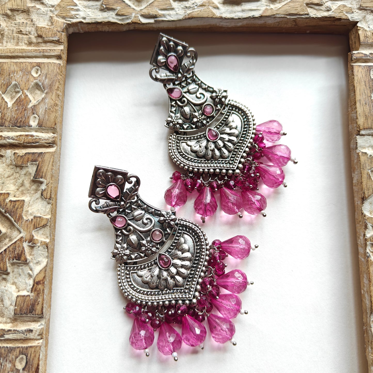Soha Pearl Chandbali Earrings