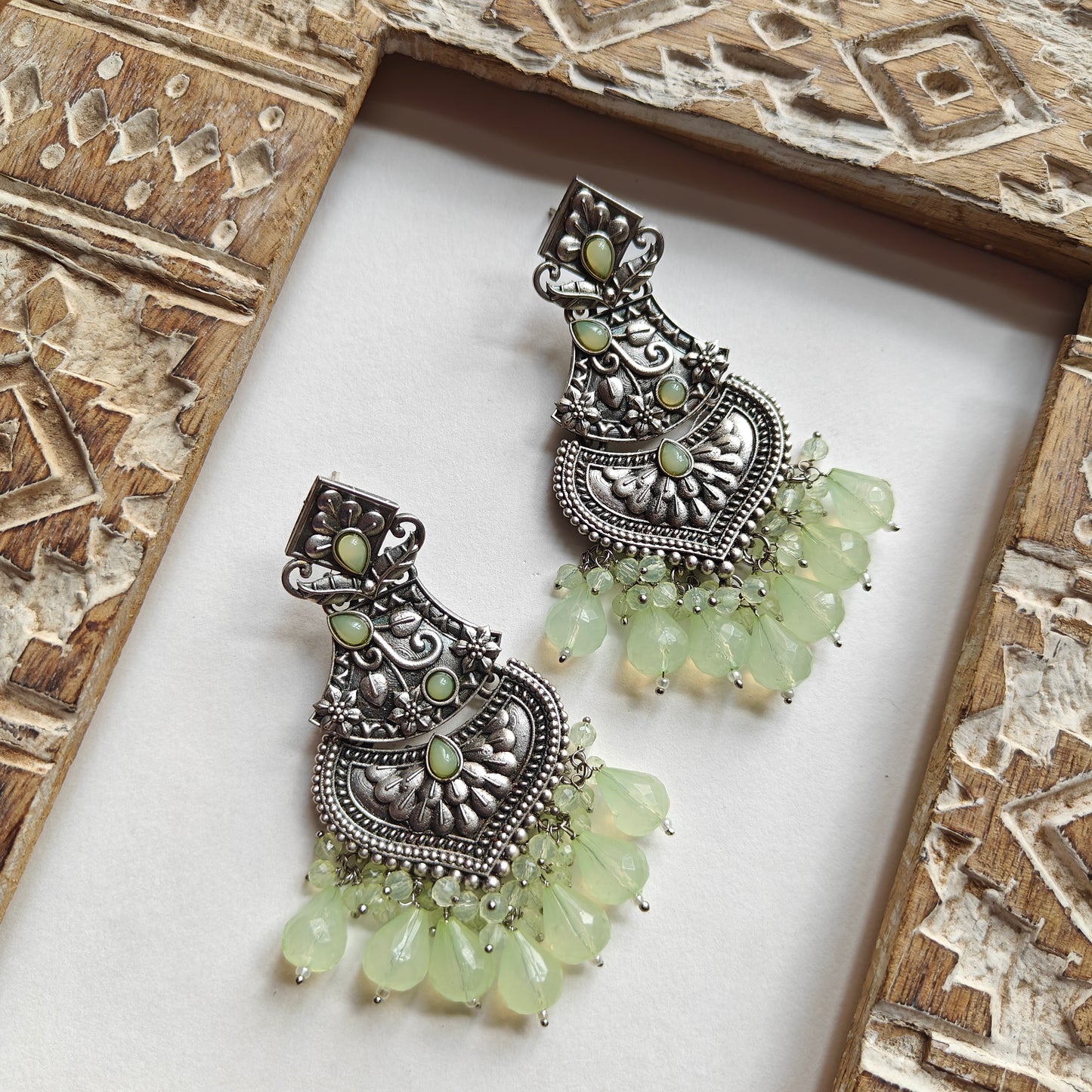 Soha Pearl Chandbali Earrings