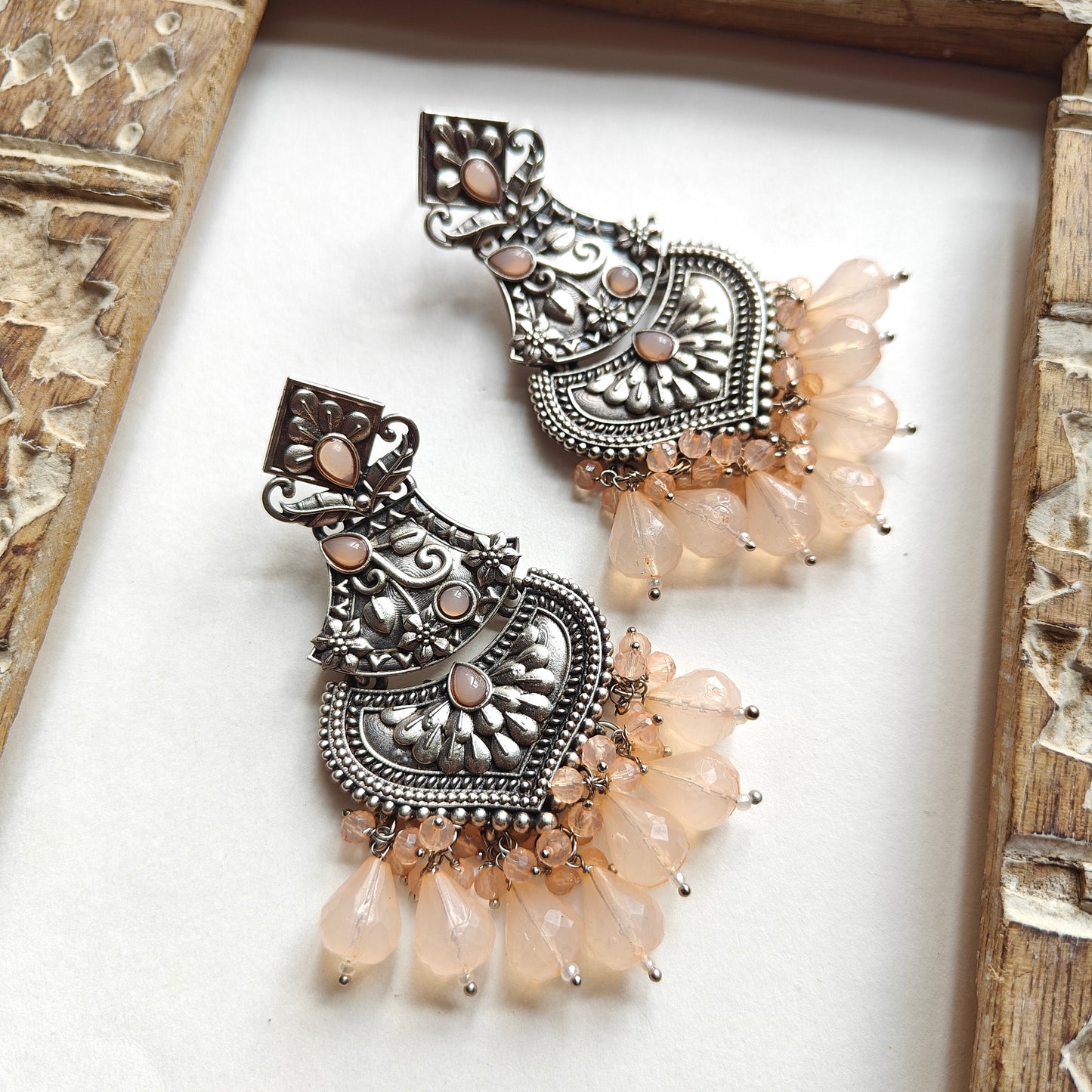 Soha Pearl Chandbali Earrings