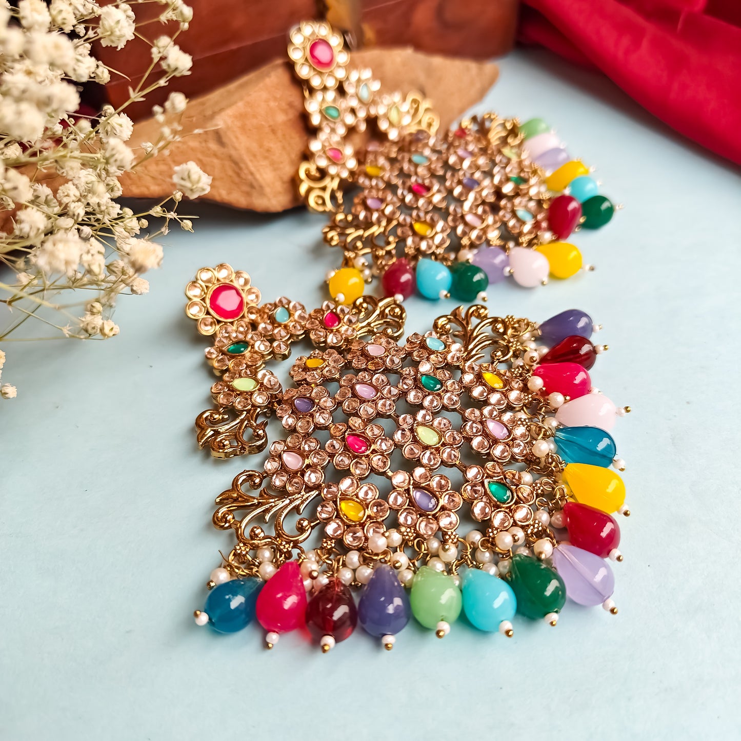 Helena Jumbo Statement Earrings