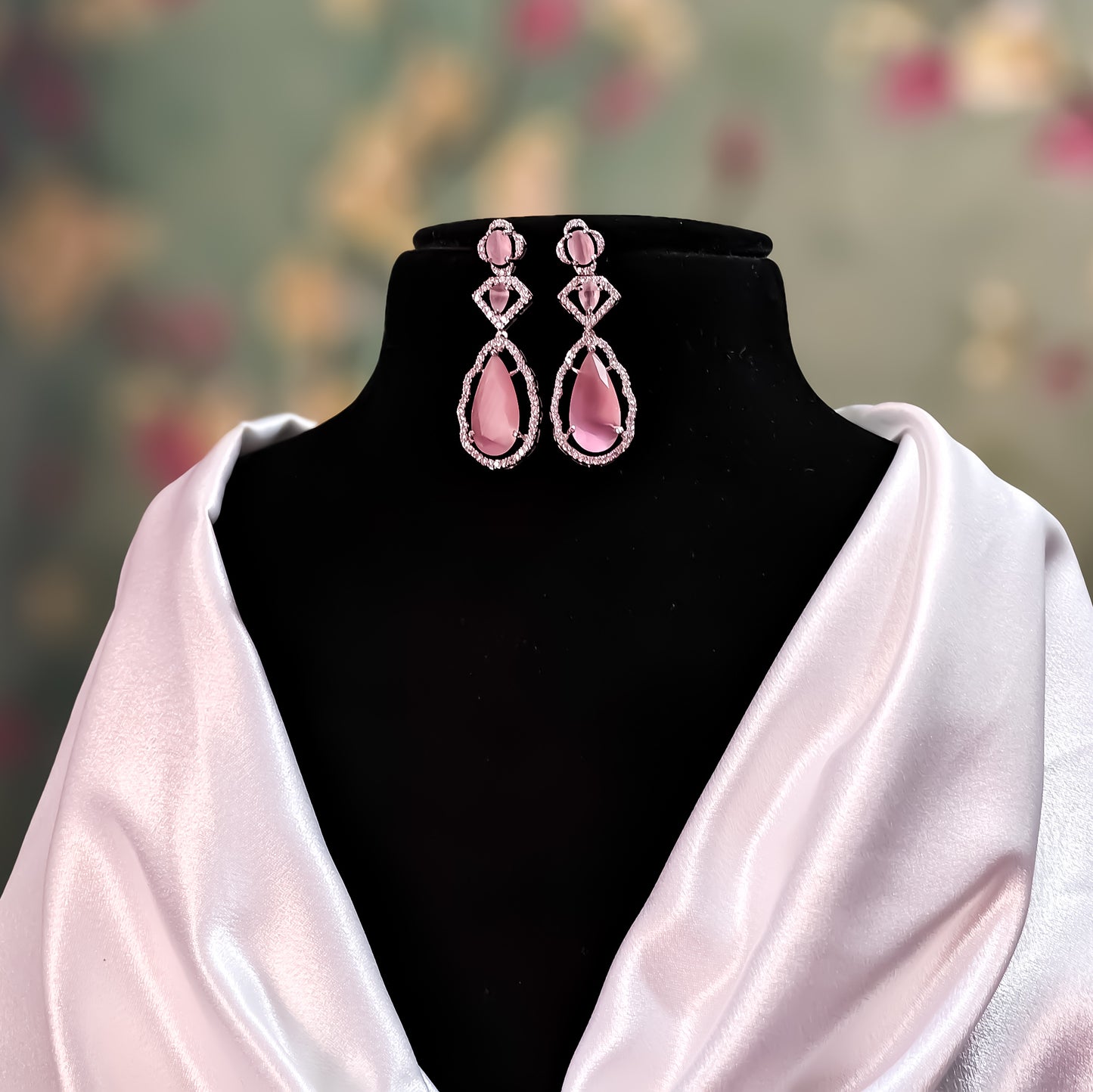 Sophie AD Necklace Set - Pastel Pink