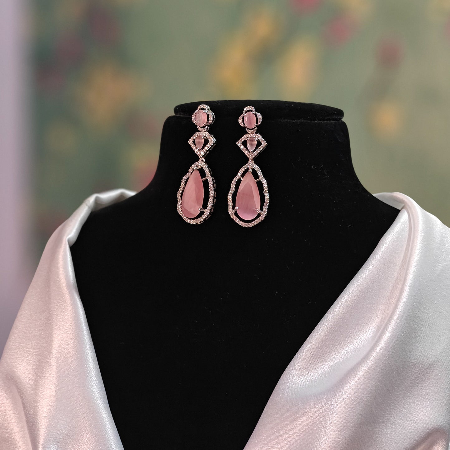 Sophie AD Necklace Set - Pastel Pink