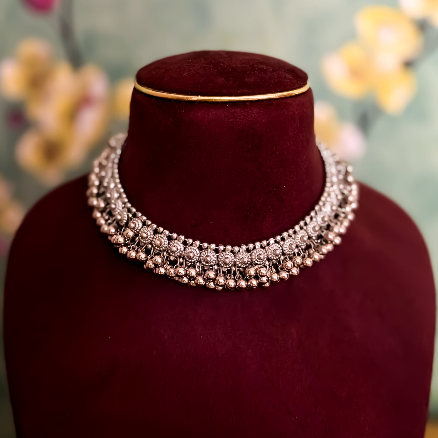 Akira German Silver Necklace Set