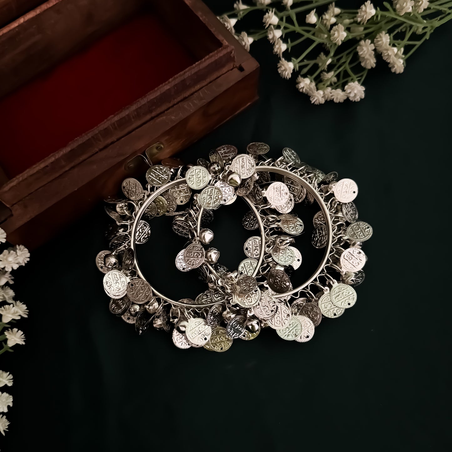 Jhanak Silver Bangles