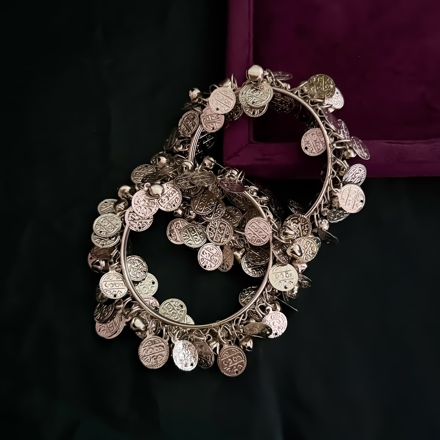 Jhanak Silver Bangles
