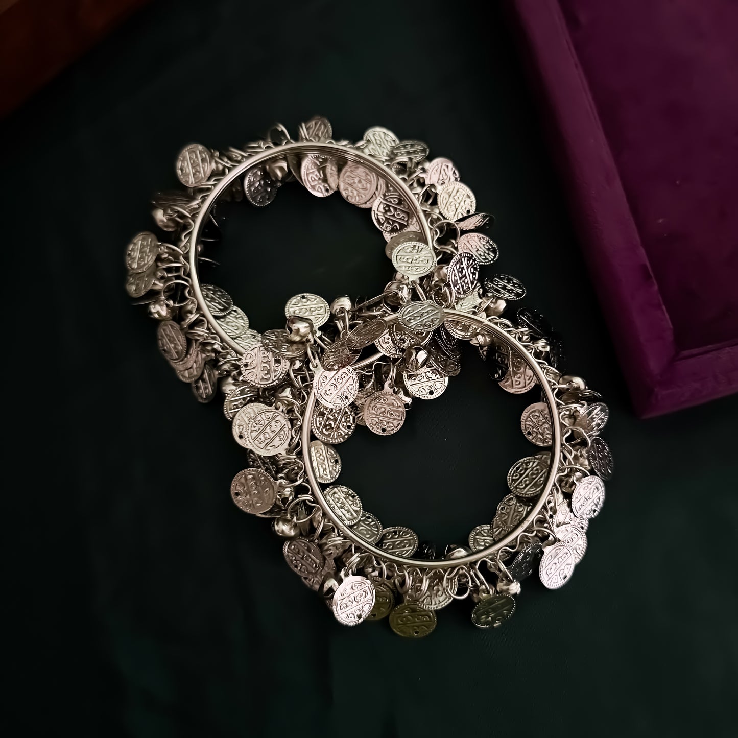 Jhanak Silver Bangles