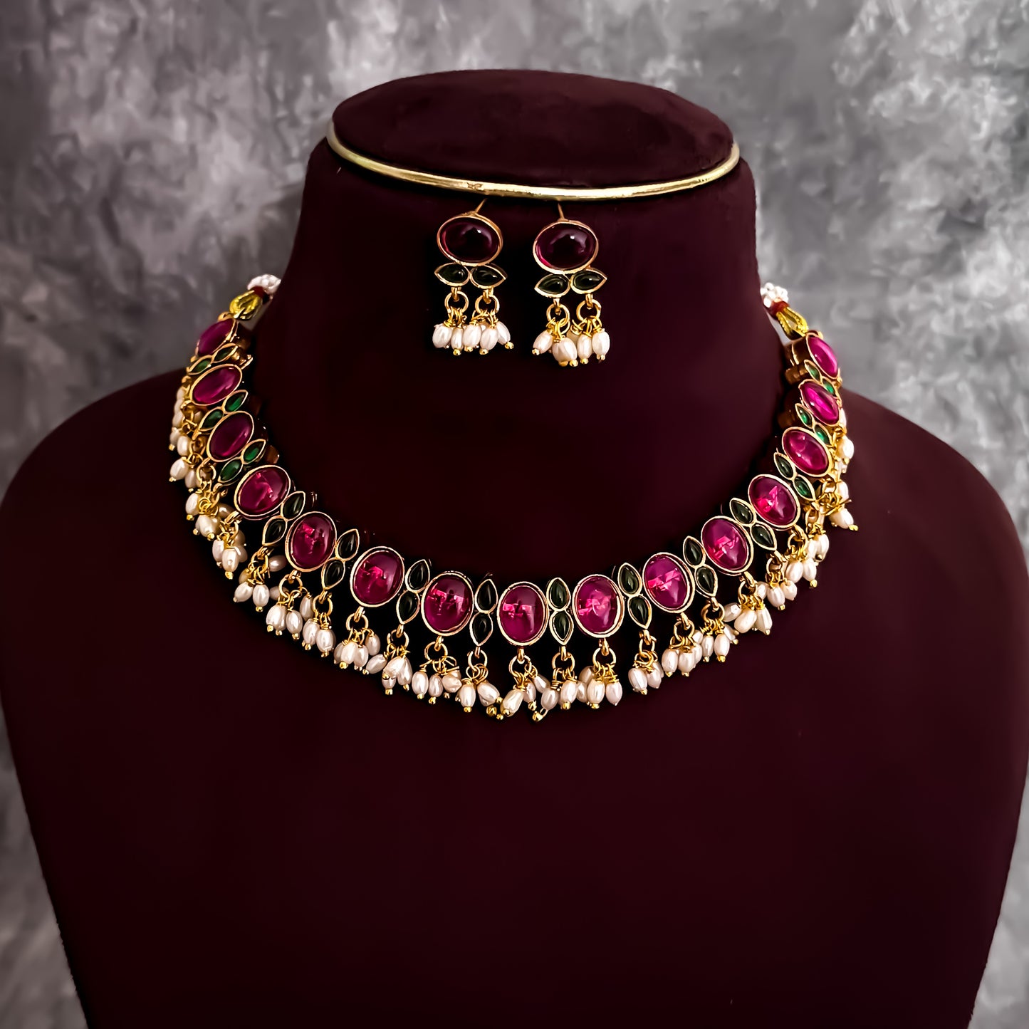 Madhumita 2 In 1 Reversible Necklace Set