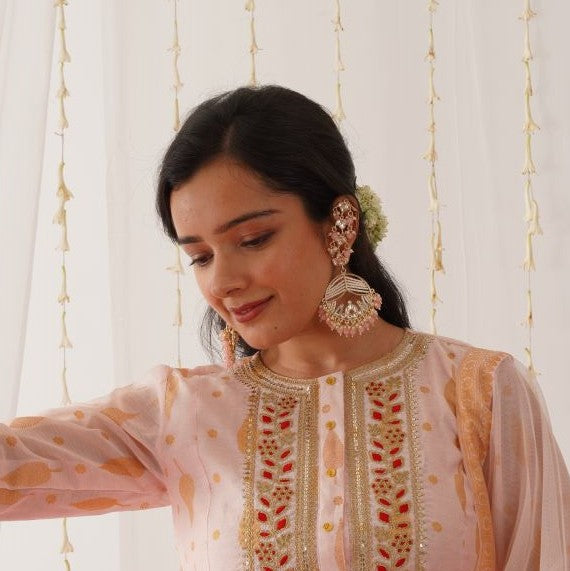Doli Chandbali Earrings - Golden
