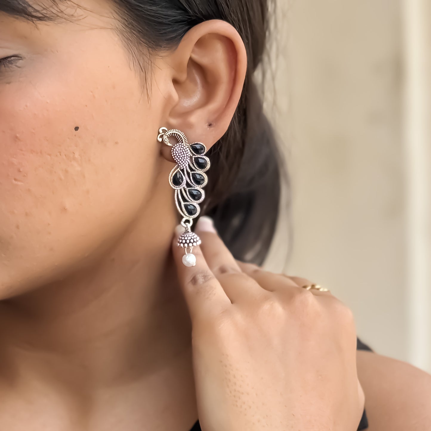 Peacock Earrings