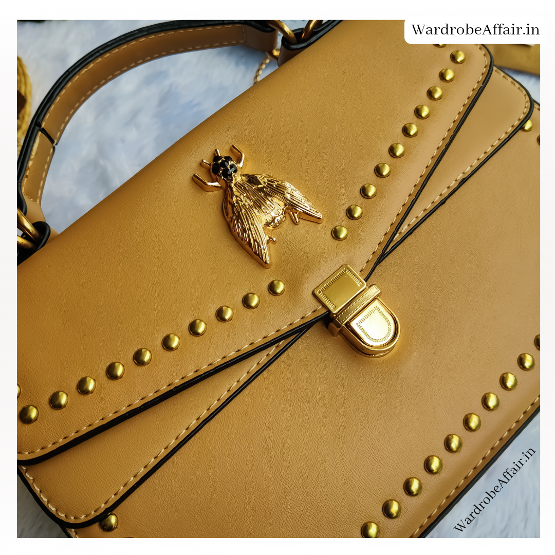 Style Statement Sling Bag - Butterscotch Yellow