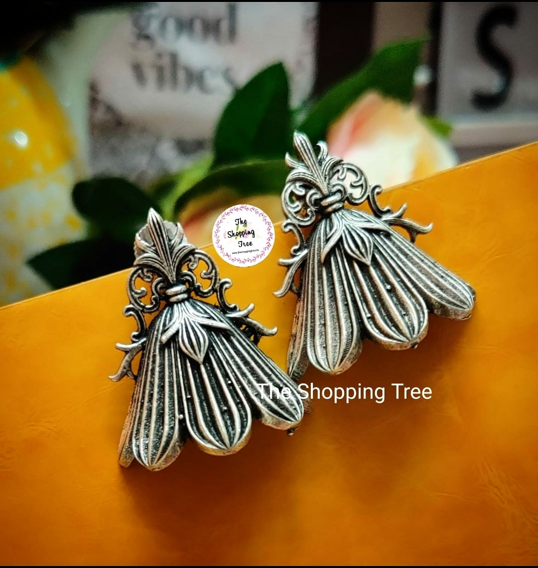 Sla Brass Stud Earrings