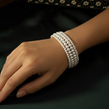 Meesha Pearl Bracelet