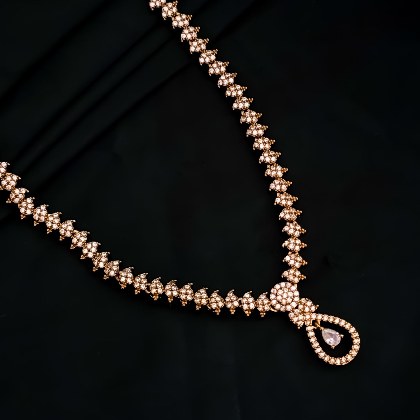 Subhashini Minimal AD Necklace Set