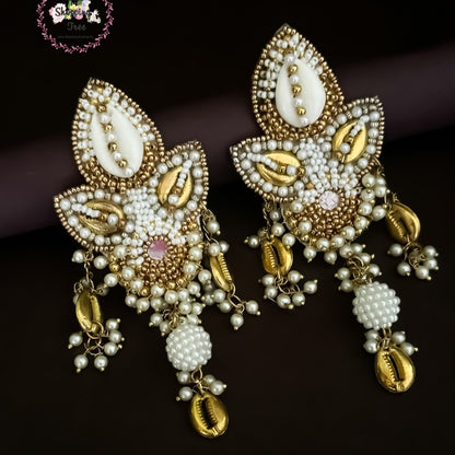 Shree Shell Embellished Earrings