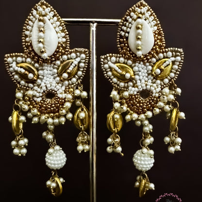 Shree Shell Embellished Earrings