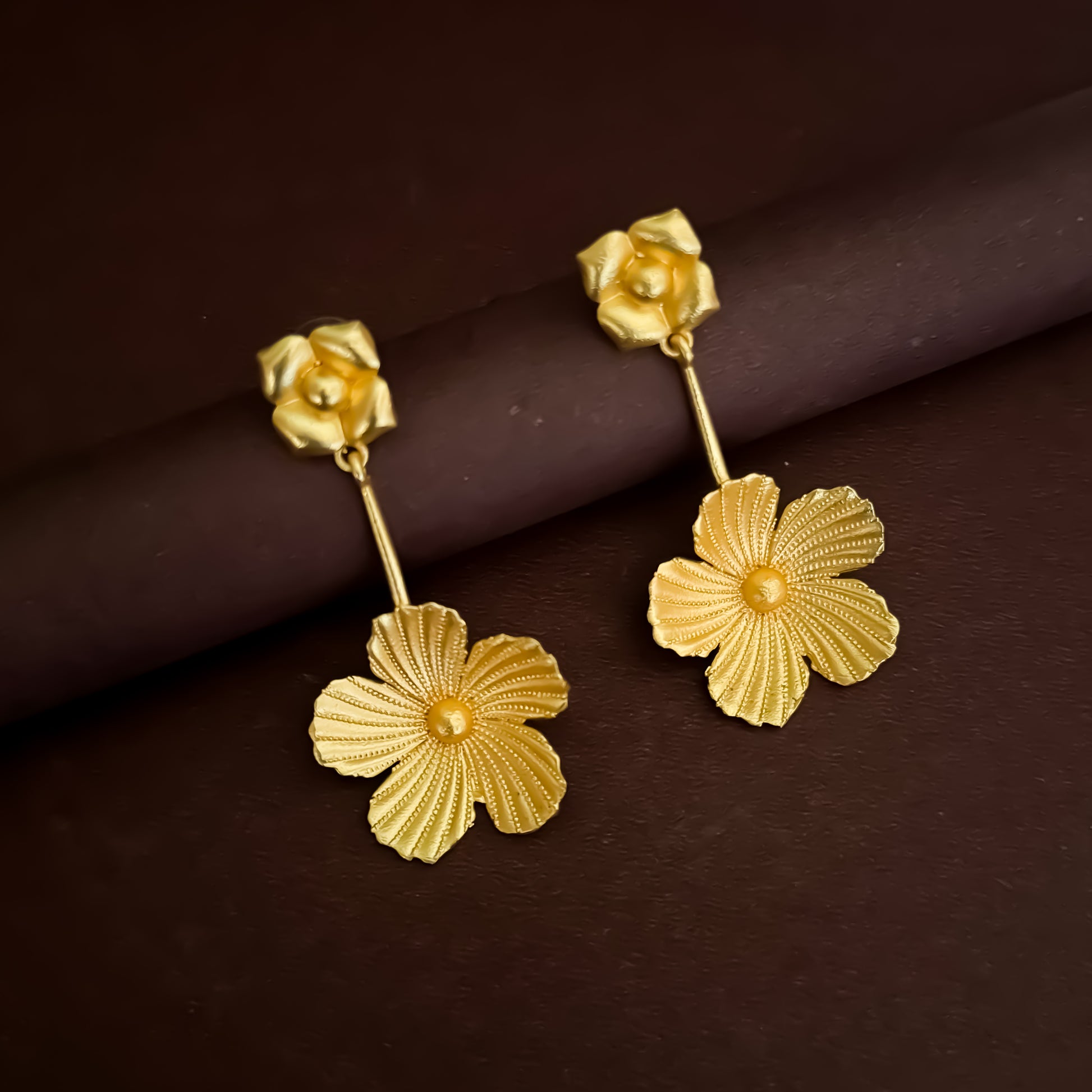 Martha Brass Dangler Earrings