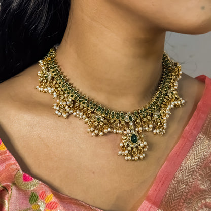 Giya Guttapushalu Necklace Set