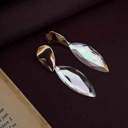Crystal Drop Statement Earrings