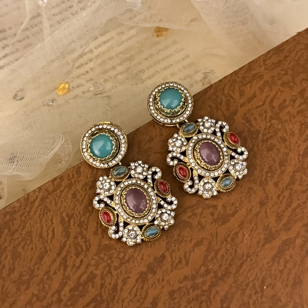 Multi Nashwa Sabhyasachi Necklace Set