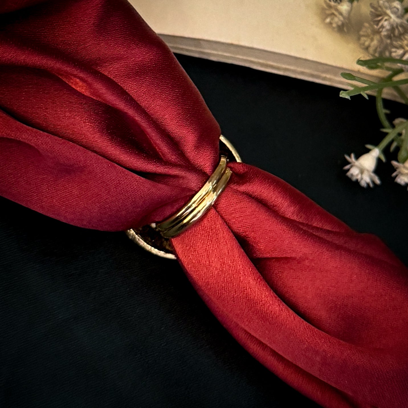 Asyan Meenakari Kundan Adjustable Ring - Green