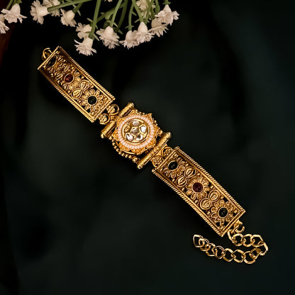 Vihana Rajwadi Adjustable Bracelet - Multi