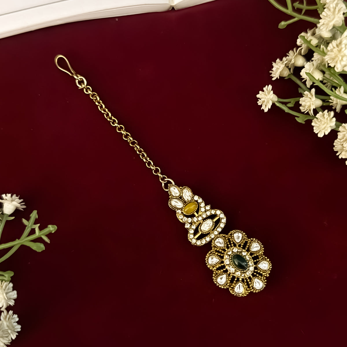 Multi Aaruvi Sabyasachi Necklace Set